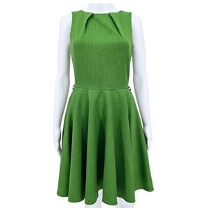 CLOSET Elegant Green Sleeveless Dress
